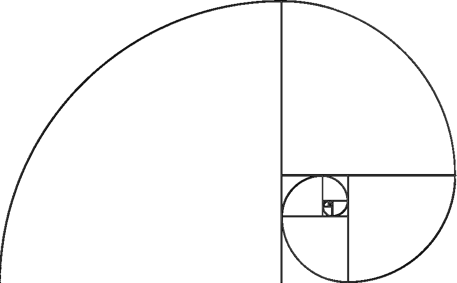 Fibonacci Spirale