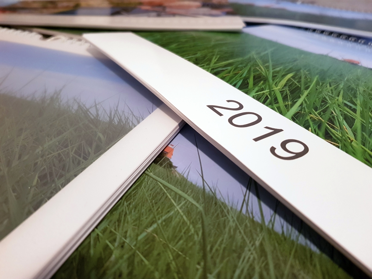Kalender für 2019 getestet von FM* - Das Fotobuch Magazin